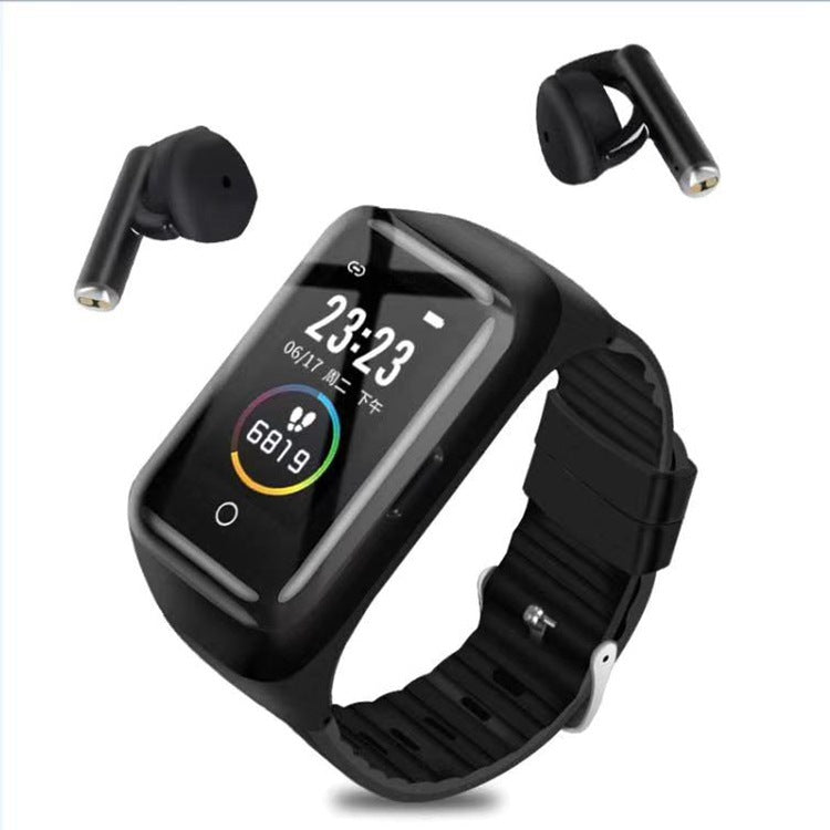 2-in-1 Smart Watch & Wireless Bluetooth Headset – Waterproof