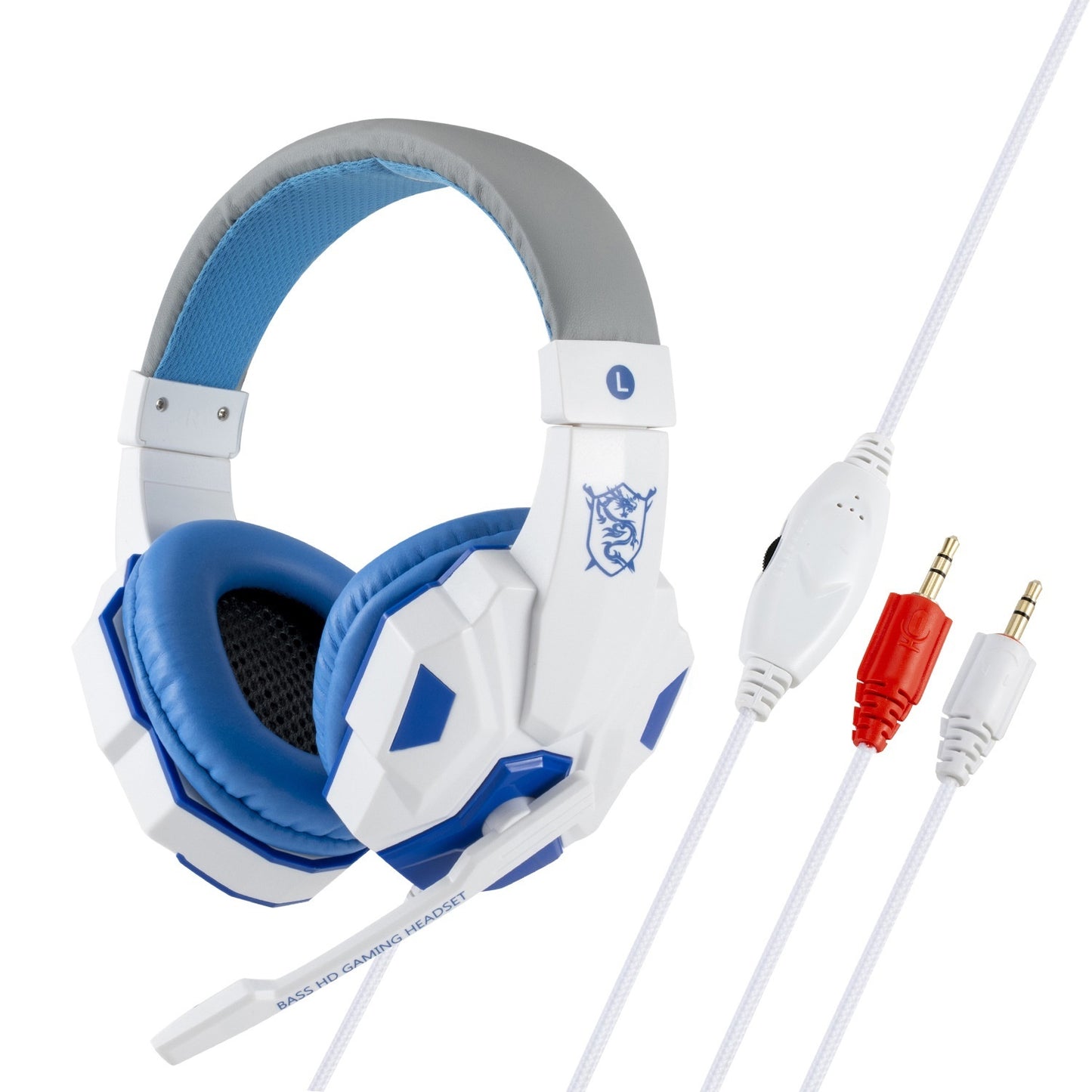 PengLabs™ USB 7.1 Gaming Headset | LED, Mic, PC/PS4