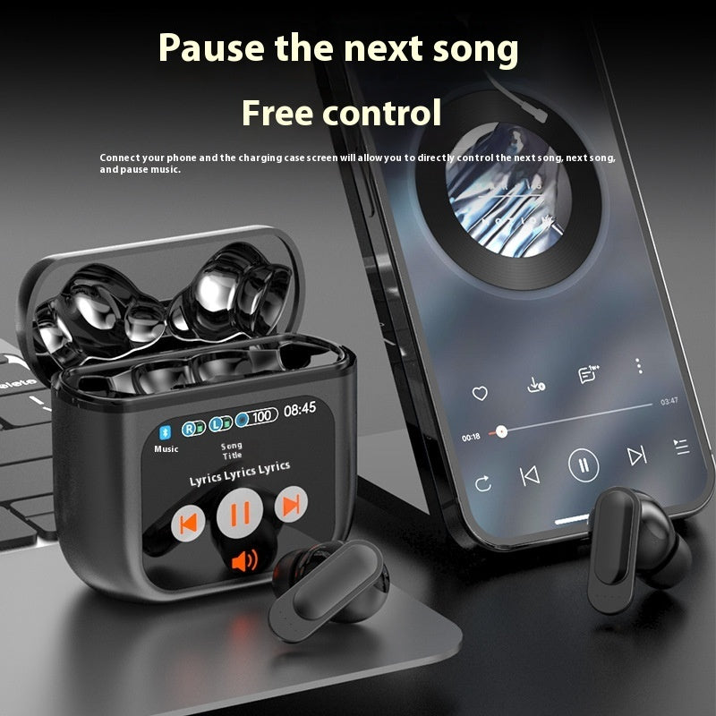 Bluetooth 5.4 Noise Cancelling Headphones with ANC & ENC