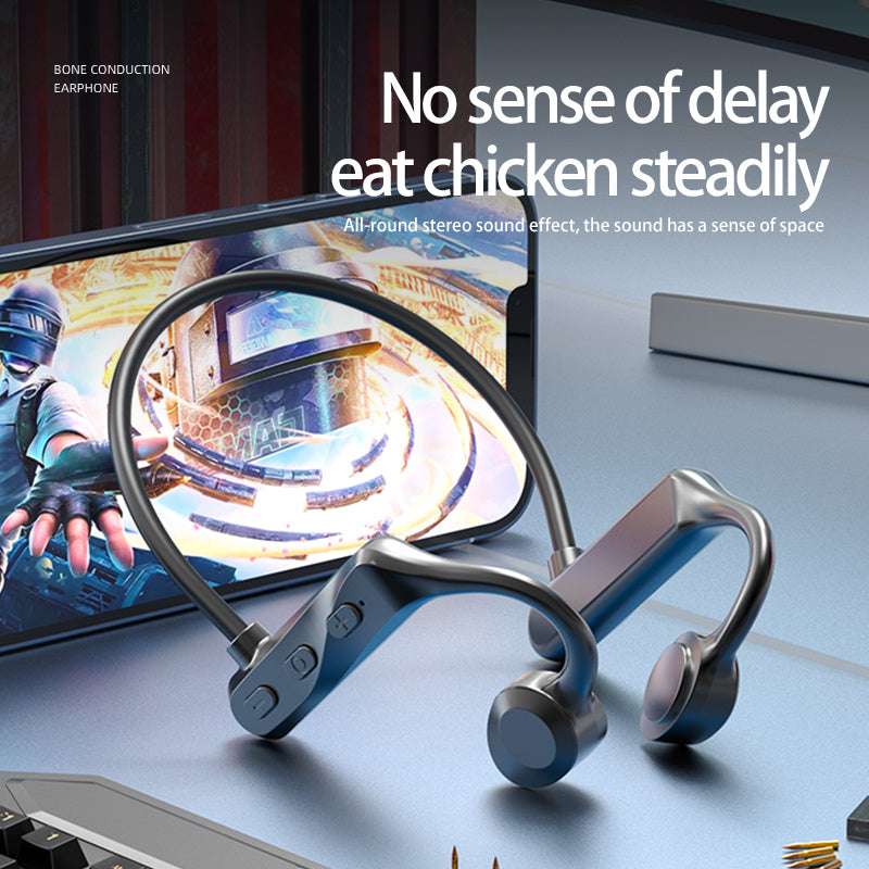 Open-Ear Bone Conduction Bluetooth Headset – Waterproof