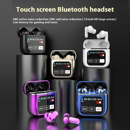 Bluetooth 5.4 Noise Cancelling Headphones with ANC & ENC