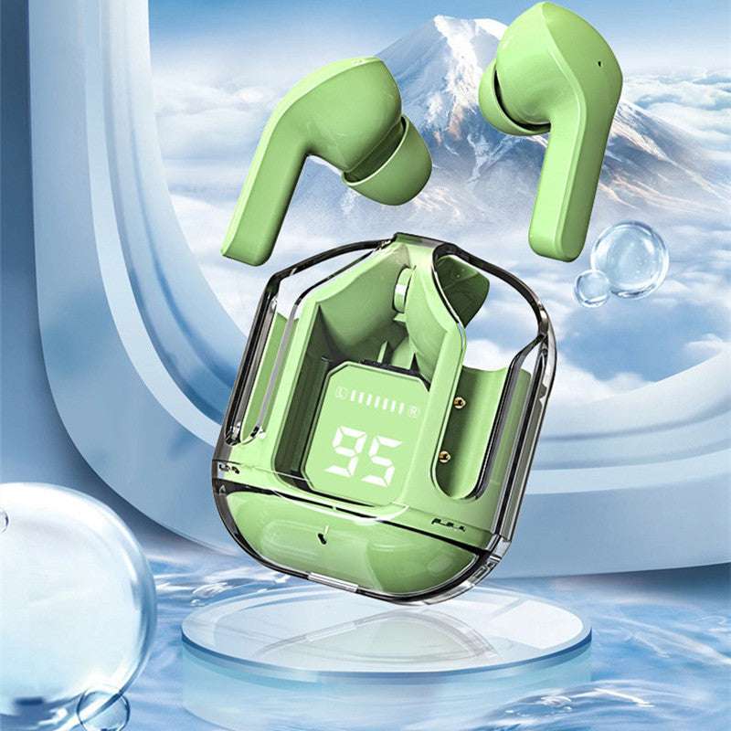 Bluetooth In-Ear Earphones with Digital Display & Portable Case