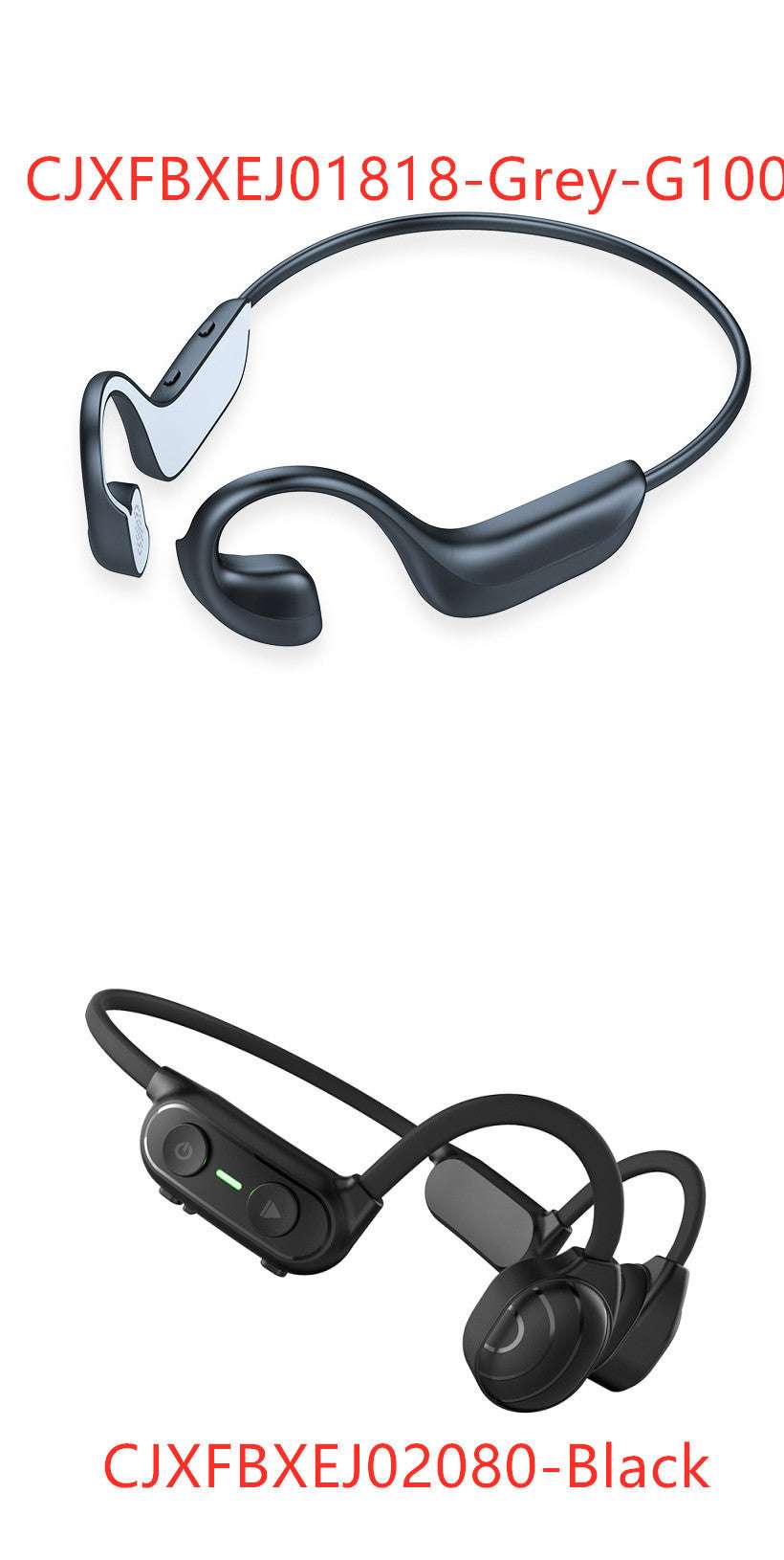 Bone Conduction Bluetooth Headset | Wireless Sports Earphones