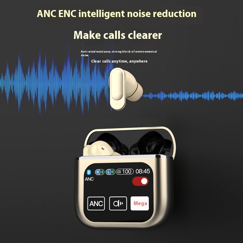 Bluetooth 5.4 Noise Cancelling Headphones with ANC & ENC