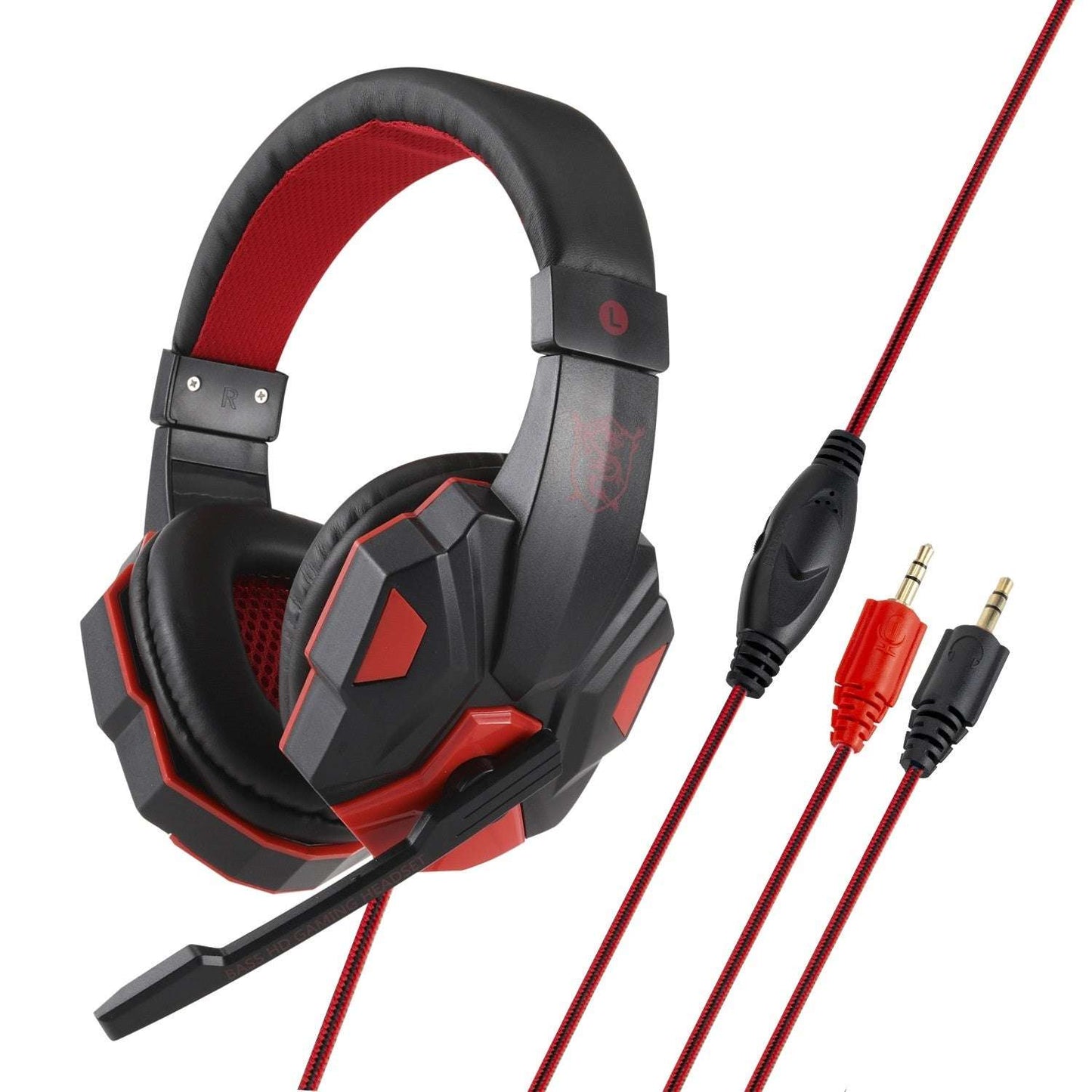PengLabs™ USB 7.1 Gaming Headset | LED, Mic, PC/PS4