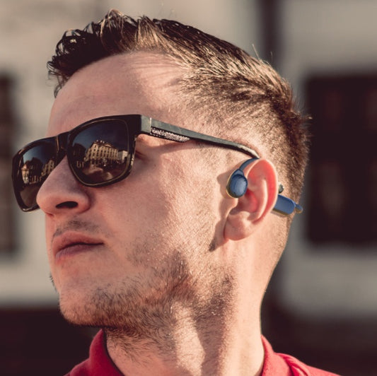 Bone Conduction Bluetooth Headset | Wireless Sports Earphones