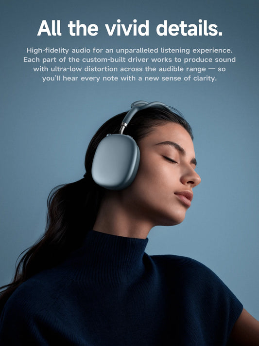 HOCO W65 Plus | HiFi Wireless Headset w/ ANC & Control Button