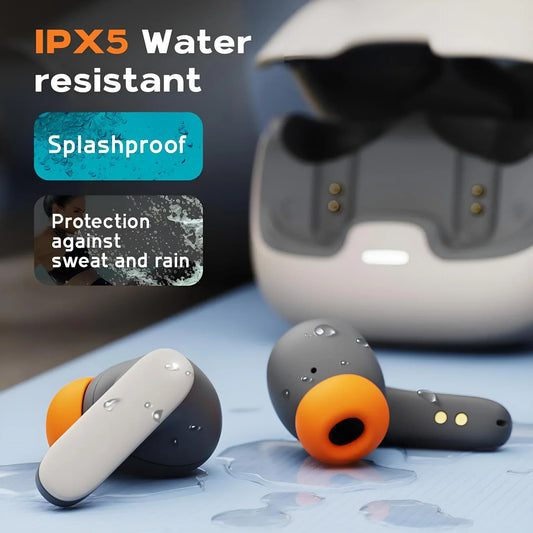 TWS 5.4 Earbuds | Ultra-Low Latency, Dual Mic, ENC Noise Canceling.